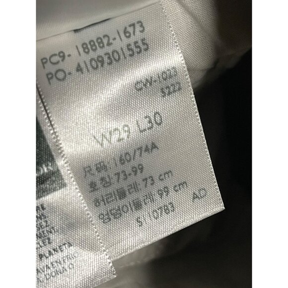 Levis 721 High Rise Skinny Corduroy Pants Slim Fit Womens 29 X 30 Olive Gold - Picture 13 of 14